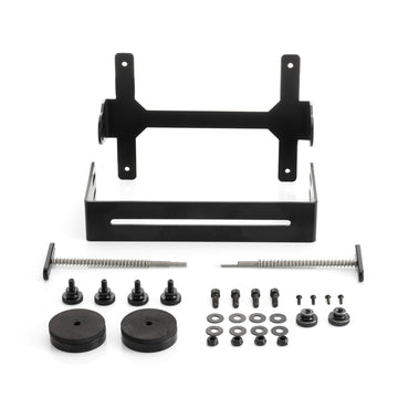 Front Grill No Drill License Plate Holder Universal for US Standard Plates (Bolt Pattern: 7x4.75") - WeiSen - 70302021