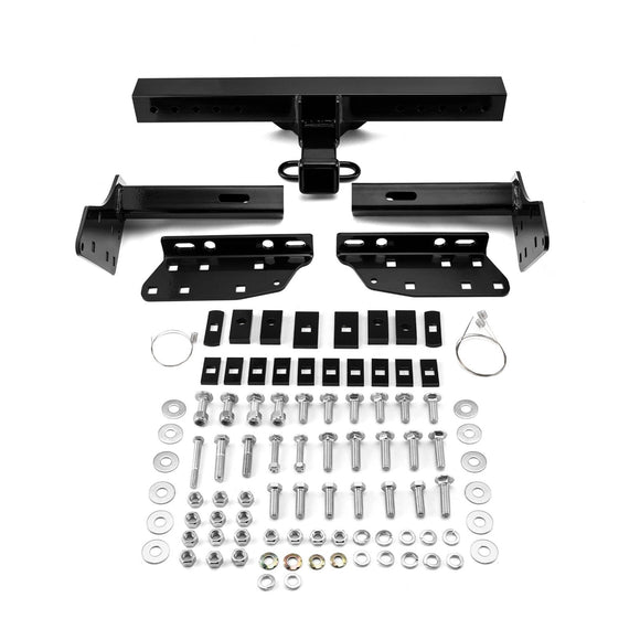 Heavy Duty Steel Class 3 Trailer Hitch 2" Receiver for 1982 - 2014 Chevrolet GMC Dodge Ford Isuzu Jeep Mazda Nissan Plymouth Chrysler - WeiSen - 70108016