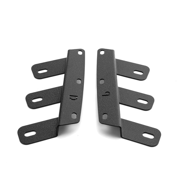 Heavy - Duty Steel Front Bumper Light Fog Light Bracket Compatible with Ford Bronco 2021 - 2025 (w/ Steel Bumper) - WeiSen - 70102065