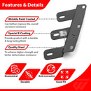 Heavy - Duty Steel Front Bumper Light Fog Light Bracket Compatible with Ford Bronco 2021 - 2025 (w/ Steel Bumper) - WeiSen - 70102065