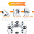 Honda Kawasaki Yamaha Suzuki 2Pcs 1.0" 1.5" Wheel Spacers 4x110mm | 6061 - T6 Forged Aluminum - WeiSen - 80403032