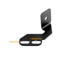 Honda Pioneer 1000 700 500 A Pillar LED Cube Light Mount Brackets - WeiSen - ZT001 - A