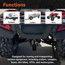 Honda Rancher TRX420 Rubicon TRX520/700 Rincon 650/680 ATV Rear Receiver Hitch Kit - WeiSen - 8010701503