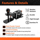 Honda Rancher TRX420 Rubicon TRX520/700 Rincon 650/680 ATV Rear Receiver Hitch Kit - WeiSen - 8010701503