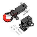 Honda Rincon 650 680 / Rancher TRX420 / Rubicon TRX500 TRX520 2INCH Rear Receiver Hitch & Shackle Hitch Receiver - WeiSen - 80107015+70304017