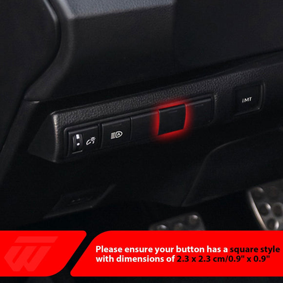 LED Light Push Button Switch for Toyota 4Runner Highlander Tacoma Tundra - WeiSen - 70204049