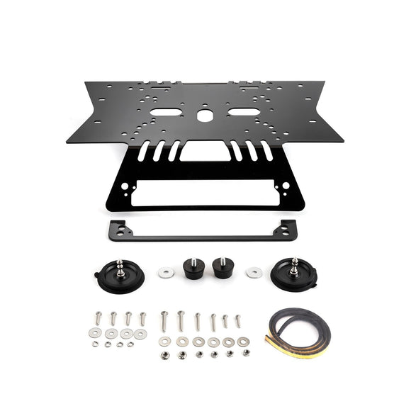 Magnetic Light Bar Cab Mounting Bracket for 2020-2025 Chevy 1500-3500 Work Cab/GMC 1500-3500 Work Cab Non Spoiler - WeiSen - 70105009