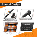 Magnetic Roof Top Emergency Strobe Light Bar for 2015 - 2024 F150 - F550, Amber/White COB LED - WeiSen - 70105008