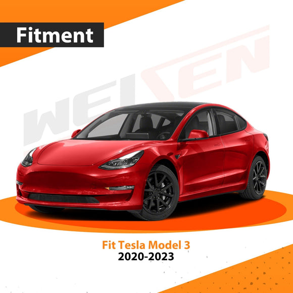 Plug&Play 4 - Pin Trailer Wiring Harness Kit for 2017 - 2023 Tesla Model 3 & 2020 - 2023 Tesla Model Y - WeiSen - 70206080