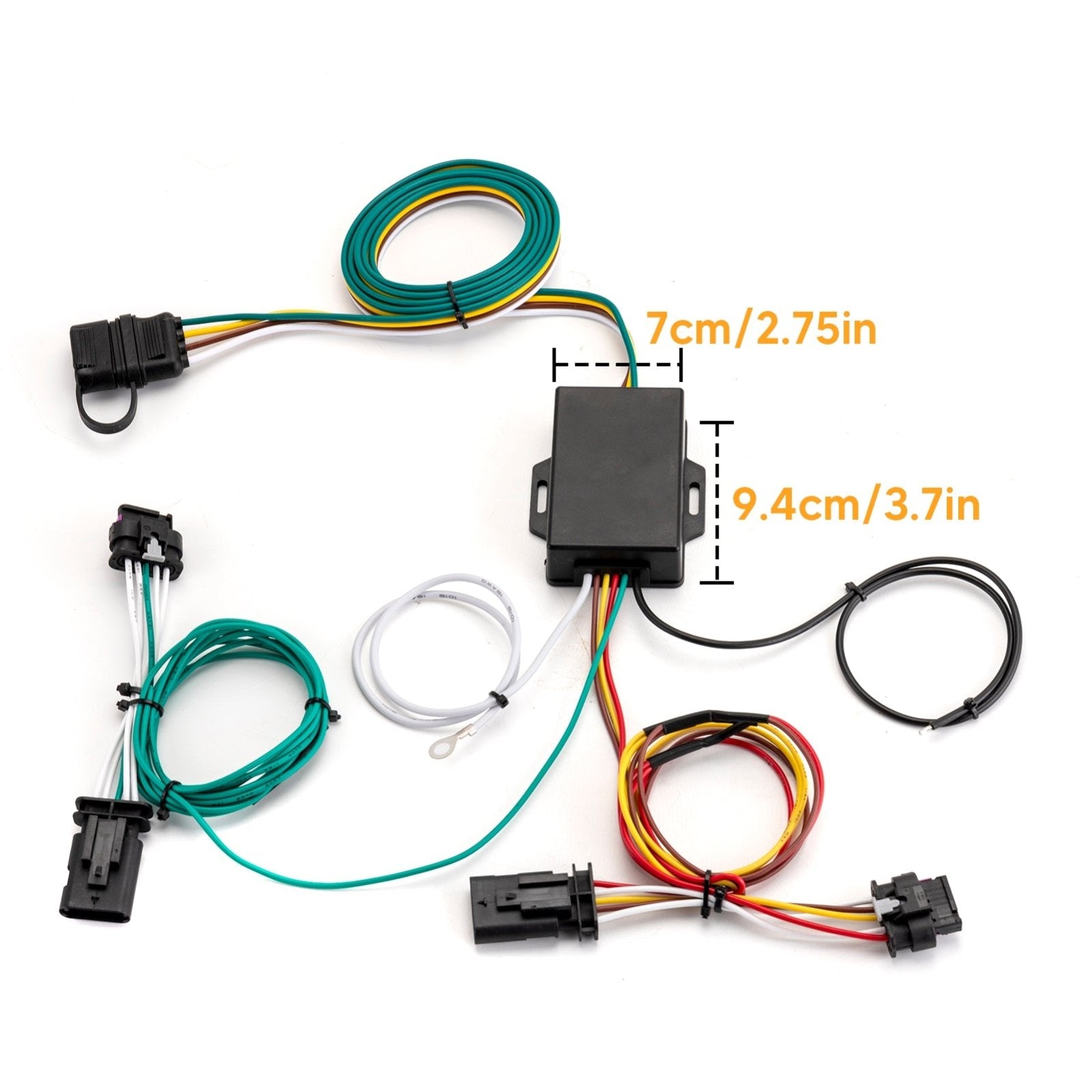 Plug&Play 4 - Pin Trailer Wiring Harness Kit for 2020 - 2023 Tesla Model 3 & 2021 - 2023 Tesla Model Y - Weisen