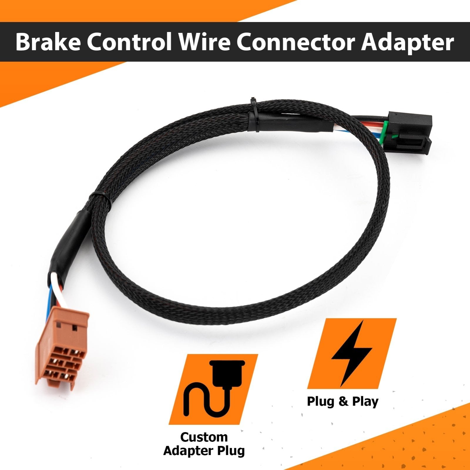 Plug&Play Brake Control Wiring Adapter For 2003 - 2007 Cadillac Escalade Chevrolet Avalanche Silverado Tahoe GMC Sierra Yukon - WeiSen - 70208004