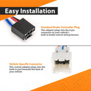 Plug&Play Brake Control Wiring Adapter for 2004 - 2024 Infiniti QX56 QX60 QX80 & Nissan Frontier NV1500 Pathfinder Titan - WeiSen - 70208005