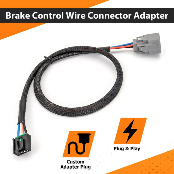 Plug&Play Brake Control Wiring Adapter for 2010 - 2012 Dodge Ram 1500 2500 3500 - WeiSen - 70208015