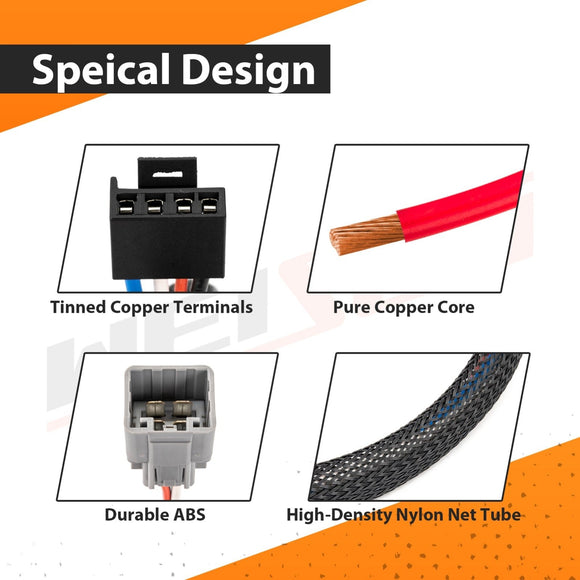 Plug&Play Brake Control Wiring Adapter for 2010 - 2012 Dodge Ram 1500 2500 3500 - WeiSen - 70208015