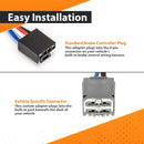 Plug&Play Brake Control Wiring Adapter for 2011 - 2024 Jeep Wagoneer Cherokee Dodge Durango Chrysler Voyager Pacifica Grand Caravan - WeiSen - 70208013