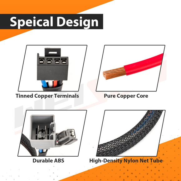 Plug&Play Brake Control Wiring Adapter for 2013 - 2014 Dodge Ram 1500 2500 3500 - WeiSen - 70208016