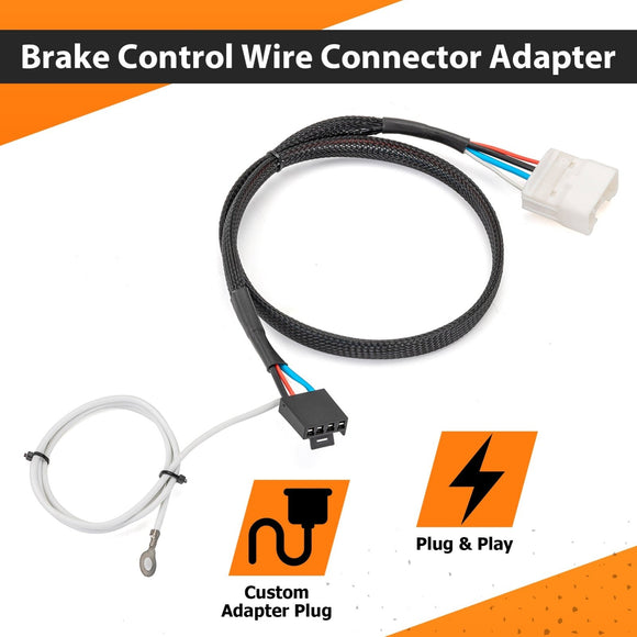 Plug&Play Brake Control Wiring Adapter for 2016 - 2023 Toyota Tacoma & 2015 - 2017 Toyota Tundra - WeiSen - 70208011