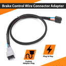Plug&Play Brake Control Wiring Adapter for 2018 - 2024 Jeep Wrangler & 2020 - 2024 Jeep Gladiator - WeiSen - 70208010