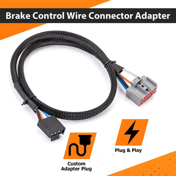 Plug&Play Brake Control Wiring Adapter for 2019 - 2024 Chevrolet Silverado 1500 2500 3500 & GMC Sierra 1500 2500 3500 - WeiSen - 70208008