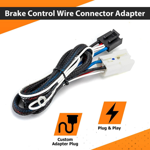 Plug&Play Brake Control Wiring Adapter for Lexus GX460 GX470 LX470 LX570 & Toyota 4Runner Tacoma Tundra - WeiSen - 70208001