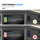 Polaris 3 Lead 14AWG & 18AWG Wiring Harness Kit with Pulse Power Bar Plug Connector for LED Lights - WeiSen - 80206019