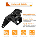 Polaris ATV Sportsman 335 400 500 600 700 Rear Adjustable Trailer Hitch Ball Mount Receiver Kit - WeiSen - 80107018+70304025