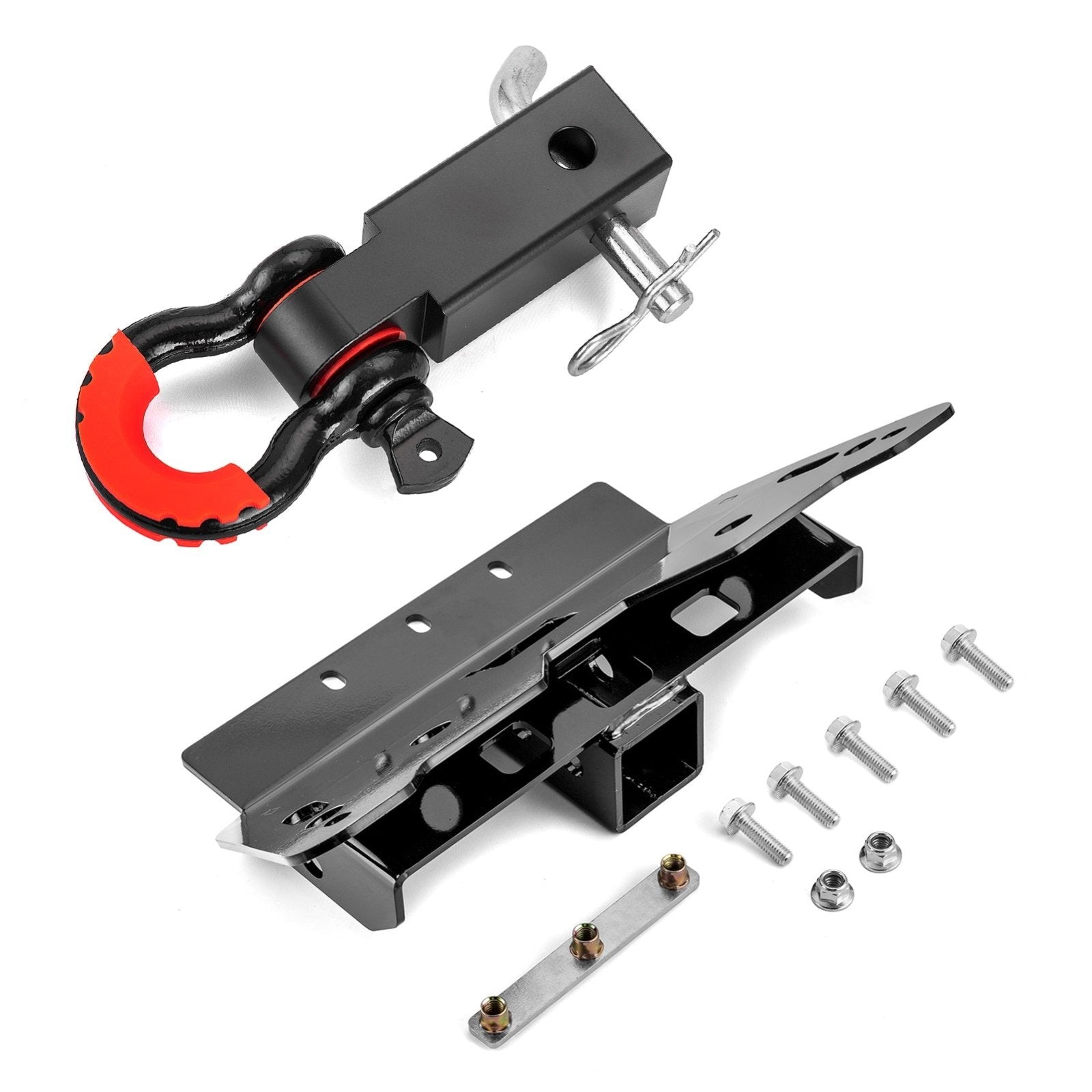 Polaris Full - Size/MidSize Ranger 500 570 800 Front Lower Receiver Hitch & 2