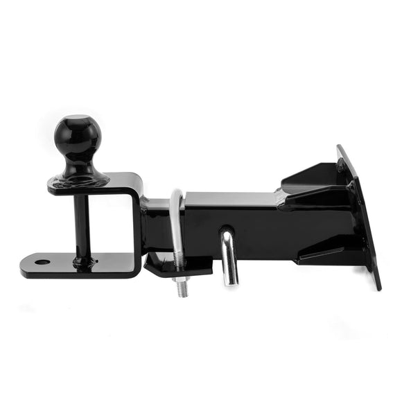 Polaris Ranger 1000/Crew/Premium/Northstar/Kinetic UTV Front Receiver Hitch Kit w/ 2 - Inch Trailer Hitch 3 - in - 1 Ball Mount 5/8" Lock Pin Tightener - WeiSen - 8010701203