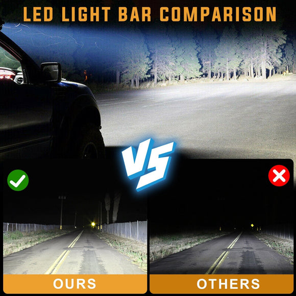 Polaris Ranger 570/900/1000 Full Sizes 52" Curved LED Light Bar kit - WeiSen - ZT043 - L13 - W2