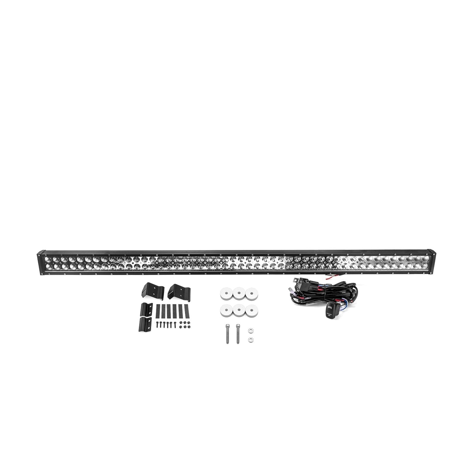 Polaris Ranger 570/900/1000 Fullsize Bolt - On Roof 50" 288W Straight LED Light Bar Kit - Weisen