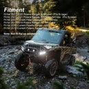 Polaris Ranger 570/900/1000 Pro - Fit Cage Roof 52" Light Bar Bracket Mounting - WeiSen - ZT088-A