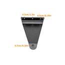 Polaris Ranger 900/1000/570 Fullsize Over Roof Bracket 52" Curved LED Light Bar Mount - WeiSen - ZT043