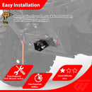 Polaris Ranger XD1500/Crew/Premium/Northstar Heavy - Duty Steel 2" Front Lower Receiver Hitch - WeiSen - 80107028