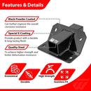 Polaris Ranger XD1500/Crew/Premium/Northstar Heavy - Duty Steel 2" Front Lower Receiver Hitch - WeiSen - 80107028