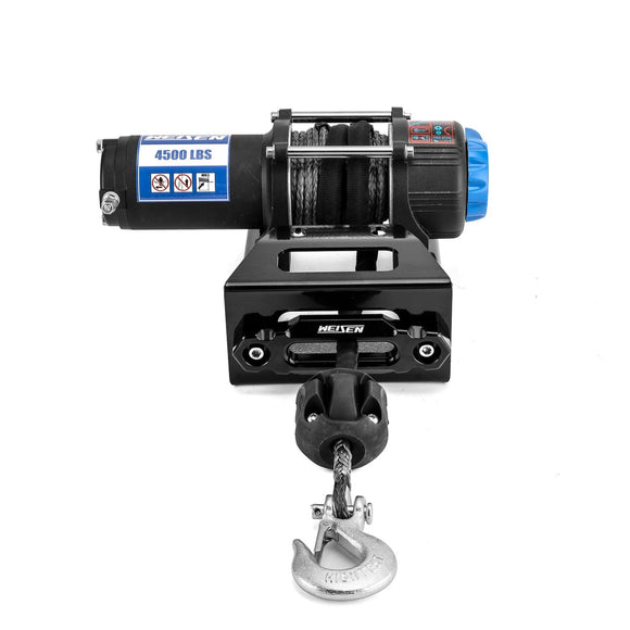 Polaris RZR 570/800/4 800/S 800 Wireless Remote Control 4500lb 12V Electric Winch Kit - WeiSen - 80310044