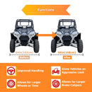 Polaris RZR 900 XP1000 Ranger 1000 XP 2Pcs UTV ATV 6061 Aluminum 1.0 Inch Wheel Spacer Adapter - WeiSen - 80403005