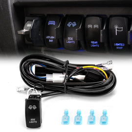 Polaris RZR General Ranger Wiring Harness Kit with Pulse Power Bar Plug Connector for LED Pods Fog Auxiliary Work Light - WeiSen - 80206031
