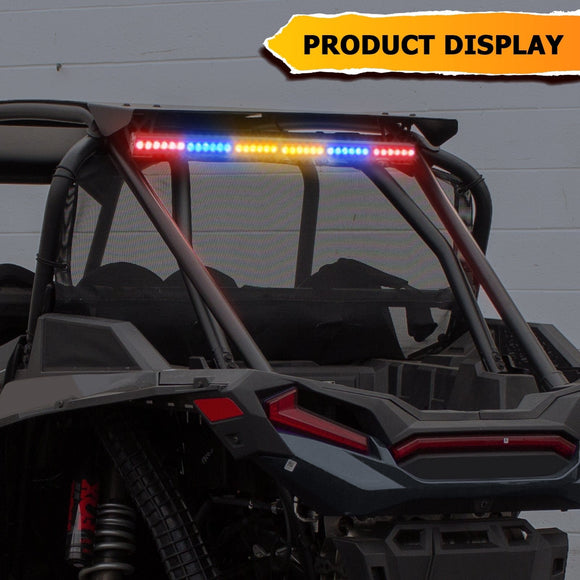 Polaris RZR Maverick X3 KRX1000 Multi - Function 36" Offroad LED Rear Chase Strobe Light Bar w/Brake Reverse Cargo Turn Signal Light - WeiSen - 80208004