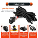 Plug & Play Fan Override Wiring Harness Kit for Polaris ATV UTV Pulse Power Strip, Bus Bar - WeiSen - 80206033