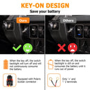 Polaris RZR Pro XP1000 Ranger 1000XP Plug&Play UTV Key - on Horn Kit with 2Pcs 105db Horn Spst Rocker Switch - WeiSen - 80206032