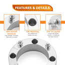 Polaris Sportsman RZR Ranger Xplorer 4Pcs 2" Wheel Spacers | 6061 - T6 Forged Aluminum - WeiSen - 80403004