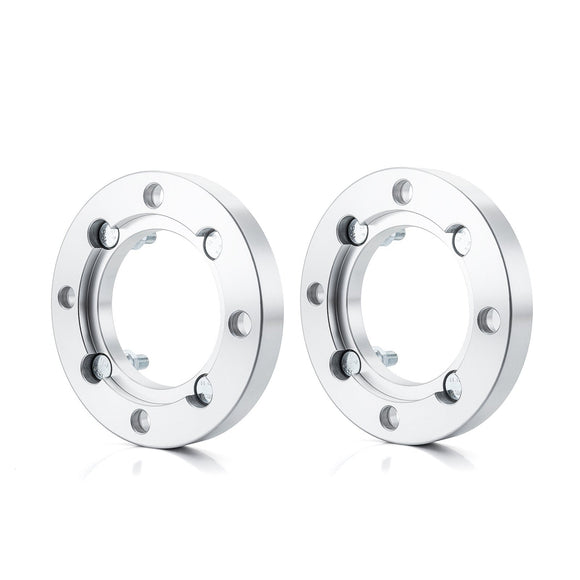 Polaris Yamaha Kawasaki 2Pcs 1.0" 1.25" Wheel Spacers 4x156 to 4x137 | 6061 - T6 Forged Aluminum - WeiSen - 80403021