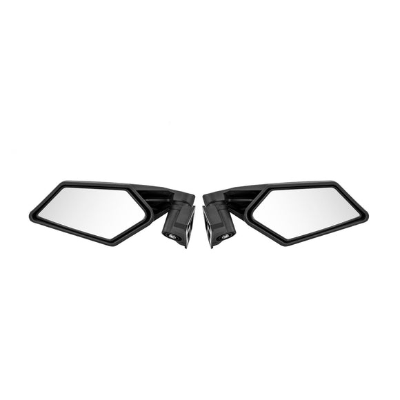 Racing Side Rear View Mirrors for 2017 - 2024 Can Am Maverick X3 | Automatic Folding&Resetting - WeiSen - 80301043