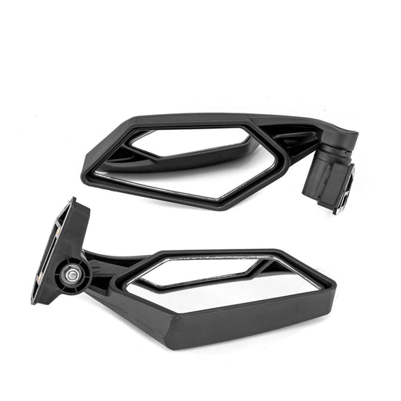 Racing Side Rear View Mirrors for 2017 - 2024 Can Am Maverick X3 | Automatic Folding&Resetting - WeiSen - 80301043