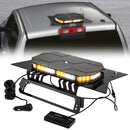 Roof Top Emergency Strobe Light Bar & Magnetic Mounting Bracket Kit for 2019-2024 Dodge Ram 1500 Classic / Dodge Ram 2500-5500 - WeiSen - 70105012