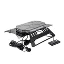Roof Top Emergency Strobe Light Bar & Magnetic Mounting Bracket Kit for 2020-2025 Chevy 1500-3500 Work Cab/GMC 1500-3500 Work Cab Non Spoiler - WeiSen - 70105010
