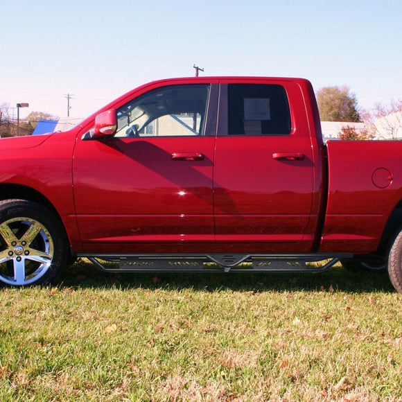 Running Boards Side Steps Rail Nerf Bars for 2009 - 2018 Dodge RAM 1500 Quad Cab & 2019 - 2023 Dodge RAM 1500 Classic Quad Cab 4door - WeiSen - JTB - 005
