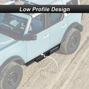 Running Boards Side Steps for 2021 - 2024 Ford Bronco 4 - Door, Heavy - Duty Steel - WeiSen - JTB - 001