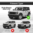 Running Boards Side Steps for 2021 - 2024 Ford Bronco 4 - Door, Heavy - Duty Steel - WeiSen - JTB - 001