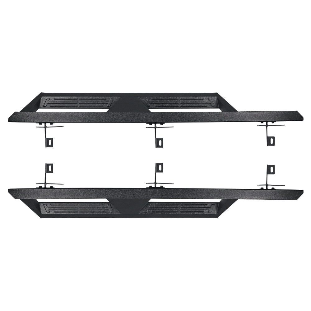 Running Boards Side Steps Rail Nerf Bars Heavy - Duty Steel for 2021 - 2024 Ford Bronco 4 Door - Weisen